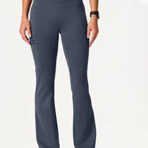 Jaanu Women’s Scrub Pants Perri Ultra Soft Yoga Pants Women's Gray Pants